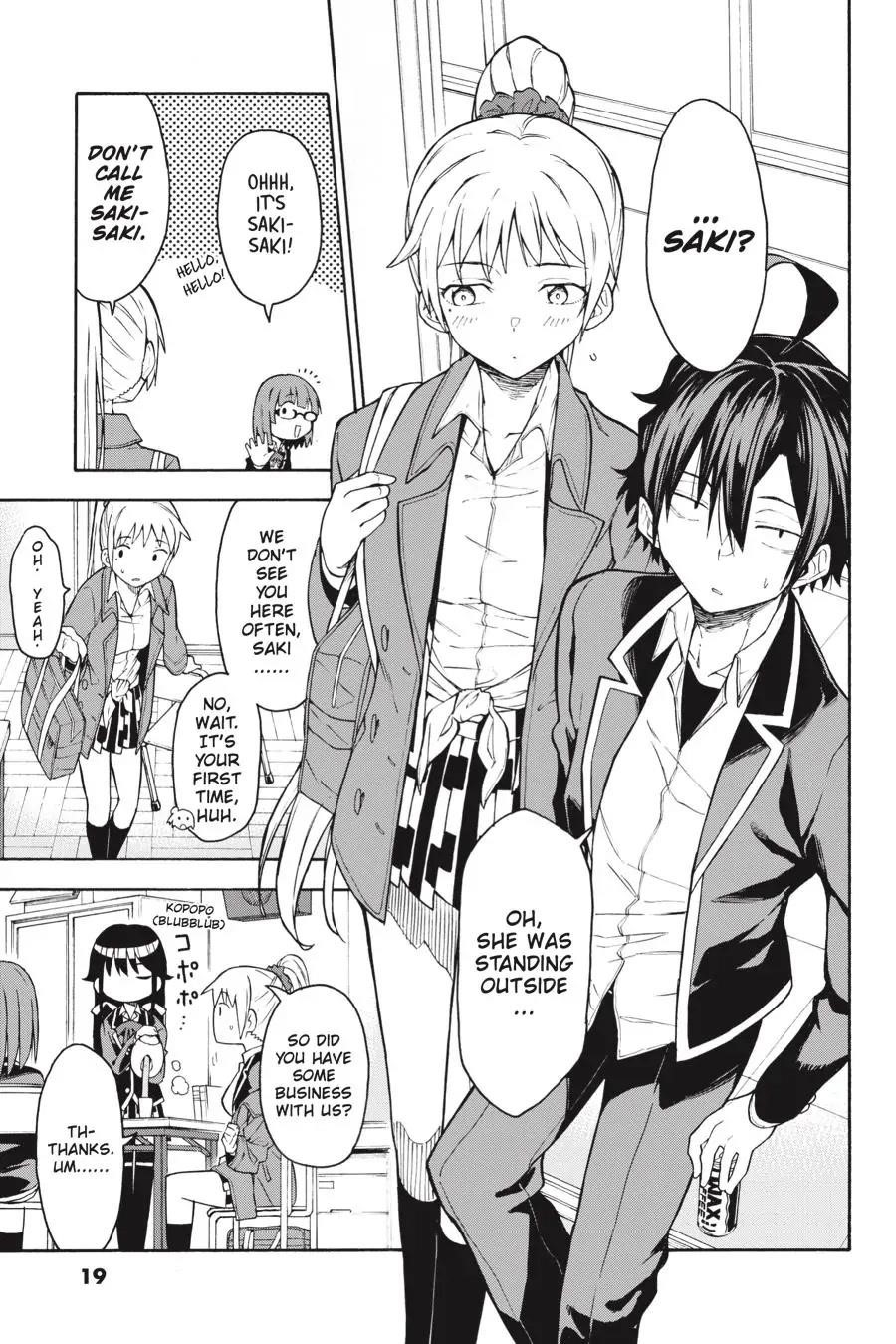 My Youth Romantic Comedy Is Wrong as I Expected @ comic Chapter 82 - Page 19
