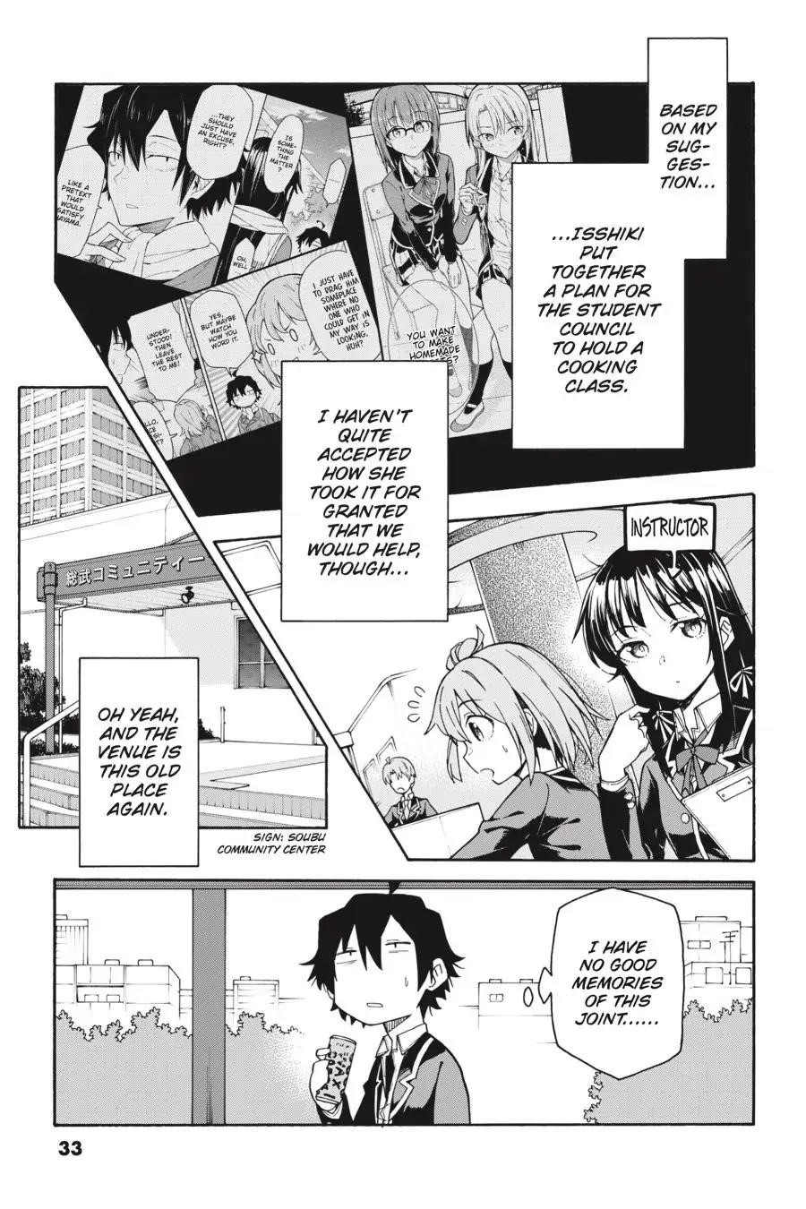 My Youth Romantic Comedy Is Wrong as I Expected @ comic Chapter 83 - Page 3