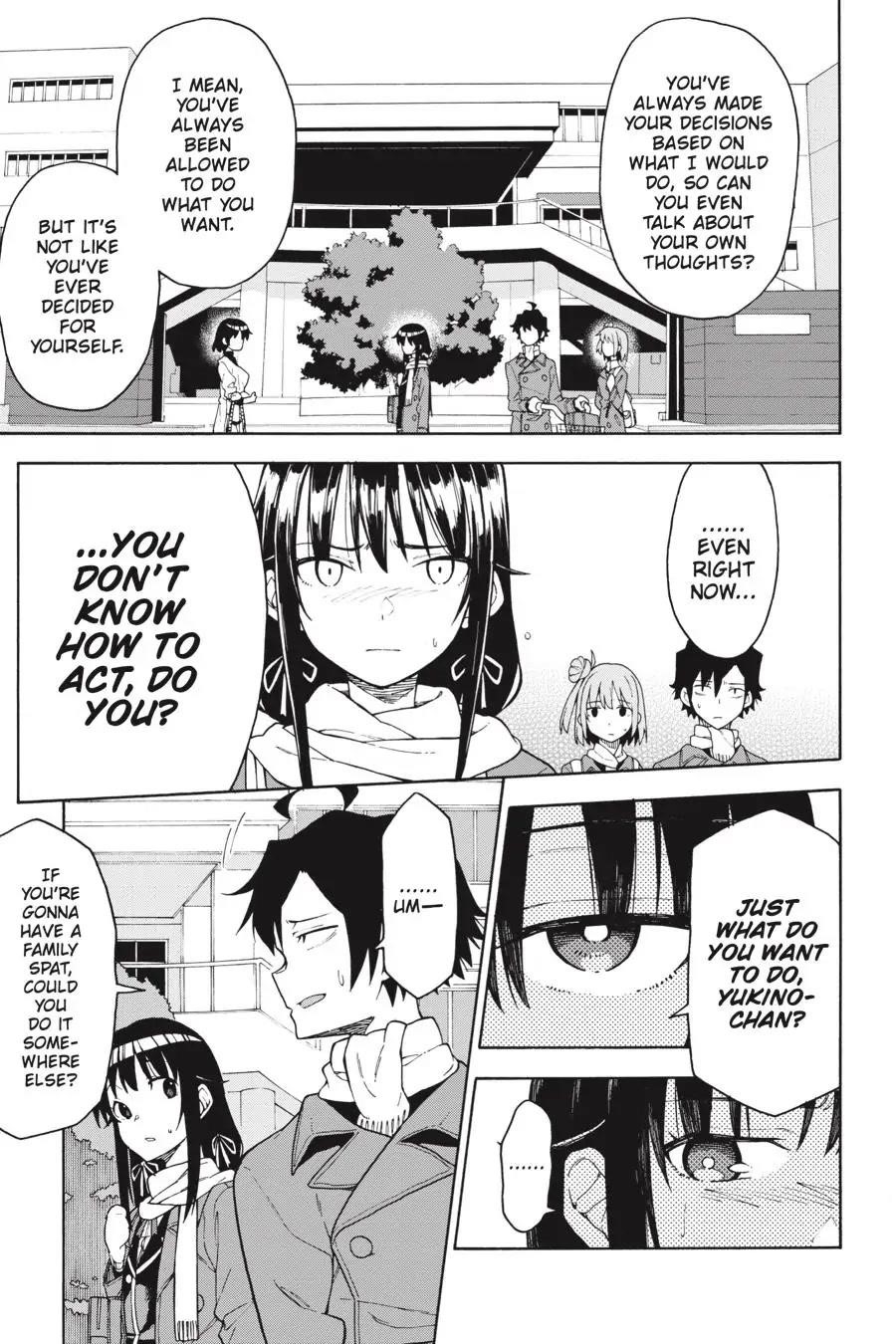 My Youth Romantic Comedy Is Wrong as I Expected @ comic Chapter 85 - Page 19
