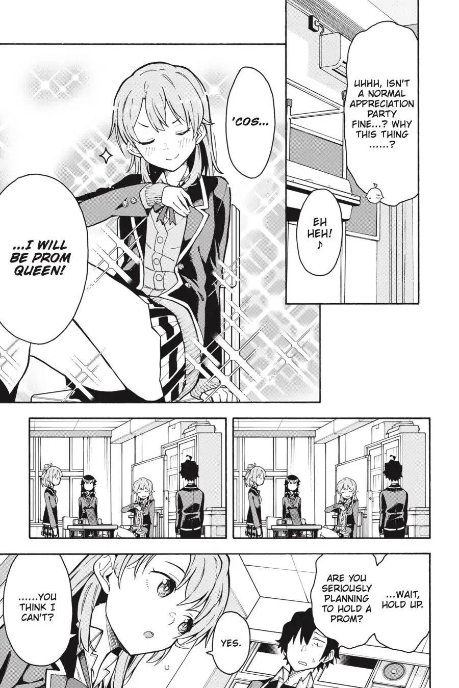 My Youth Romantic Comedy Is Wrong as I Expected @ comic Chapter 89 - Page 17
