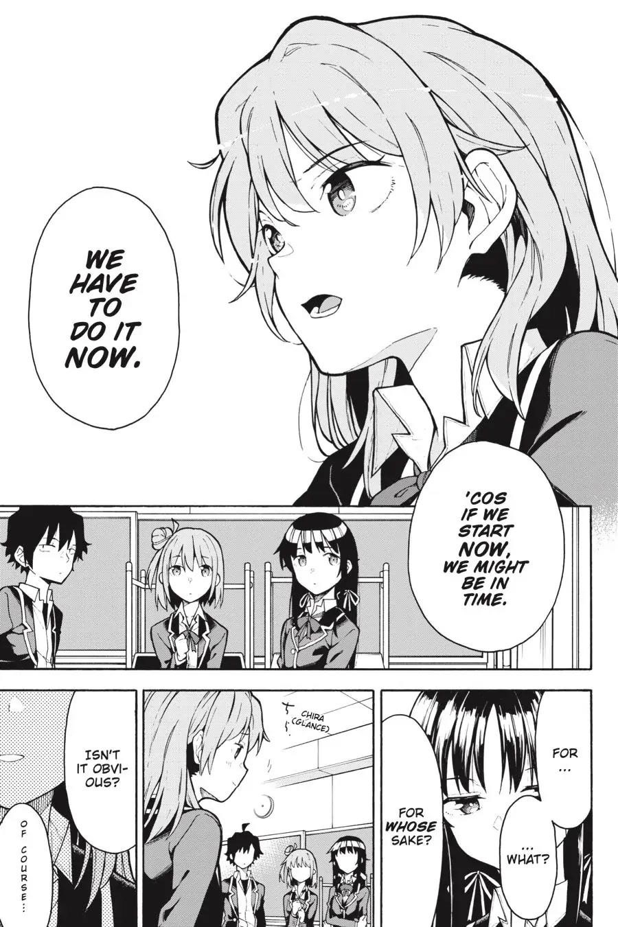 My Youth Romantic Comedy Is Wrong as I Expected @ comic Chapter 89 - Page 21