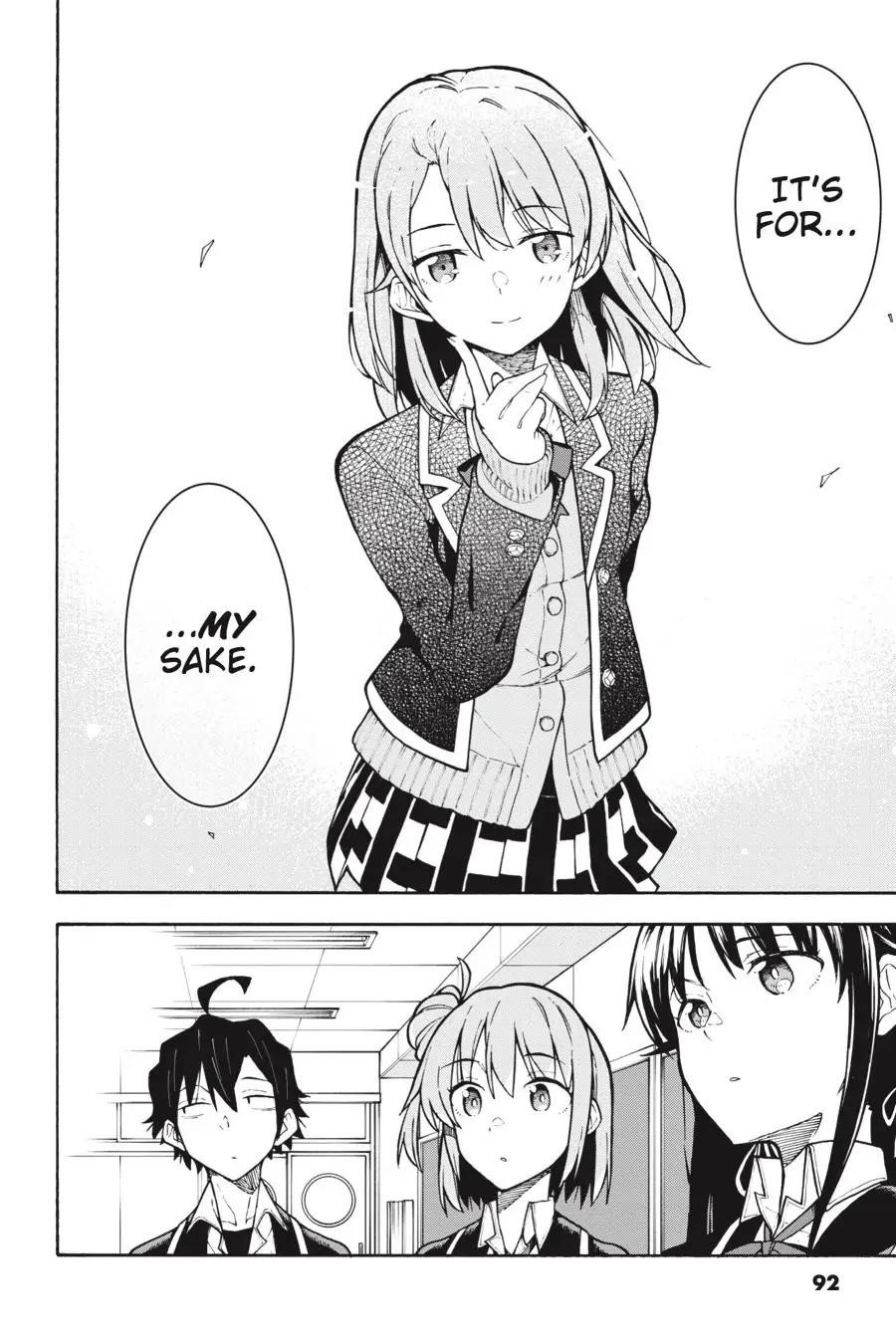 My Youth Romantic Comedy Is Wrong as I Expected @ comic Chapter 89 - Page 22