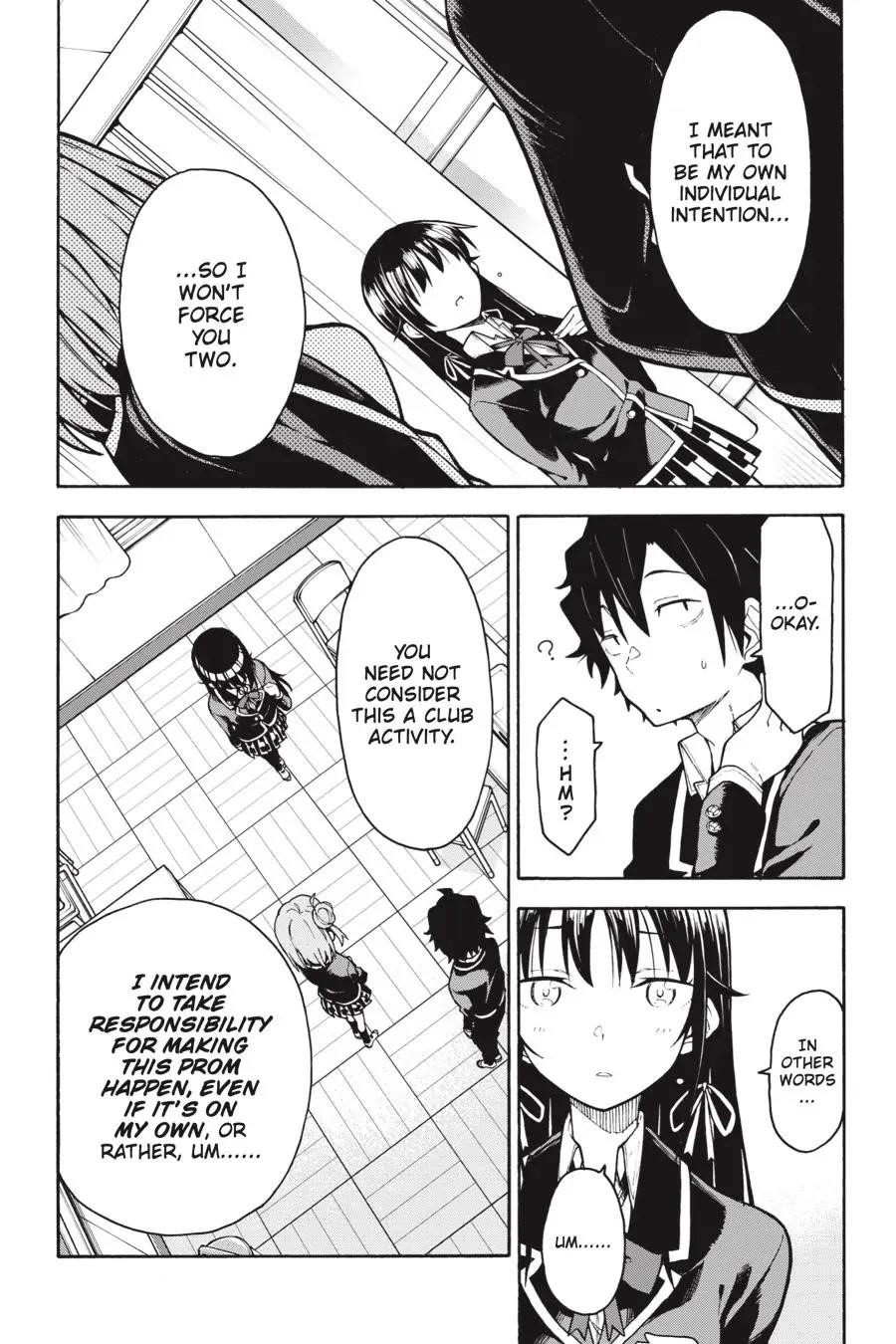 My Youth Romantic Comedy Is Wrong as I Expected @ comic Chapter 89 - Page 24