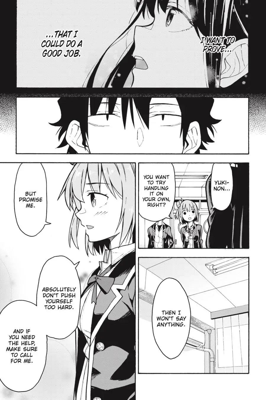 My Youth Romantic Comedy Is Wrong as I Expected @ comic Chapter 89 - Page 25