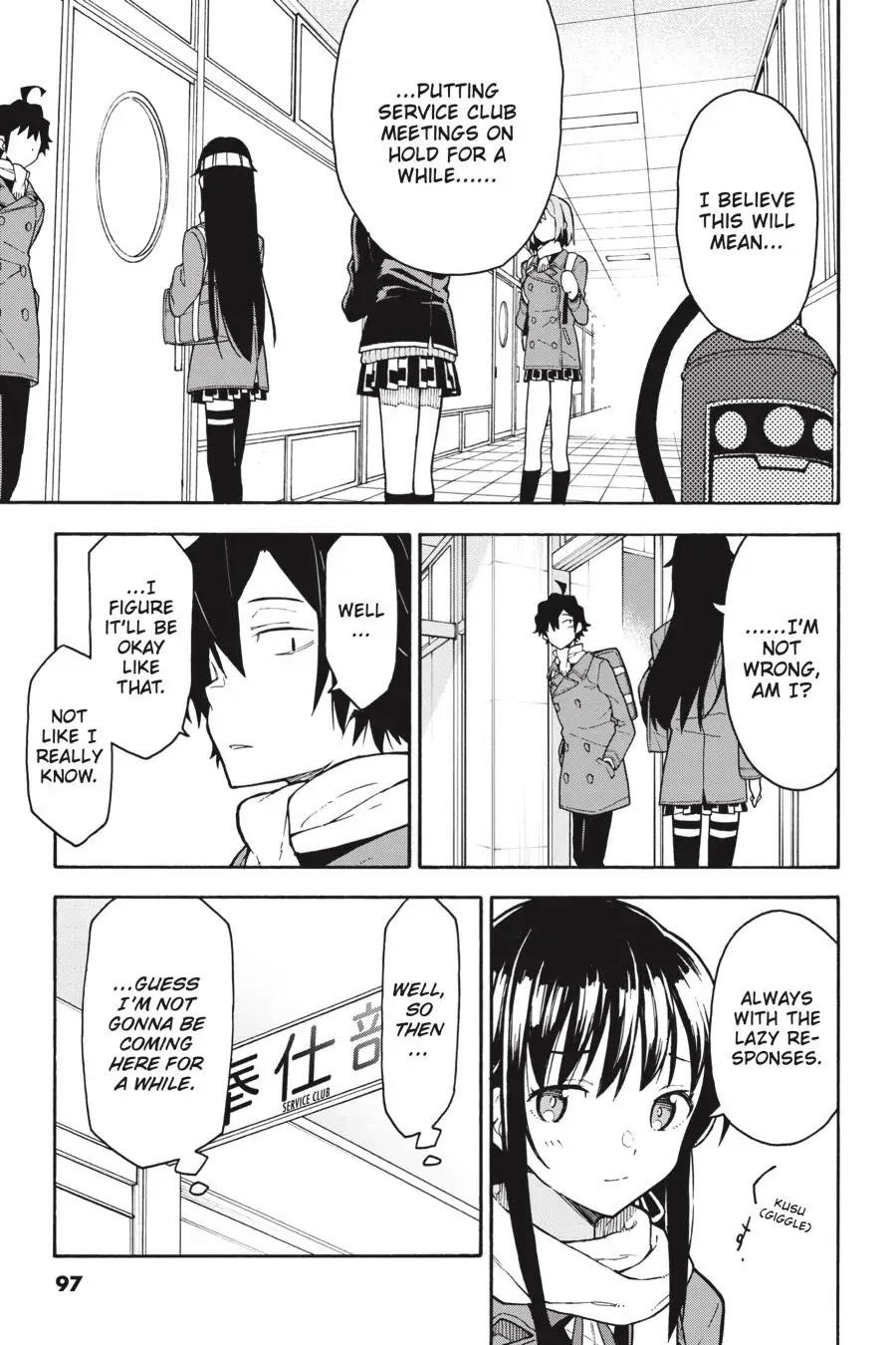 My Youth Romantic Comedy Is Wrong as I Expected @ comic Chapter 89 - Page 27