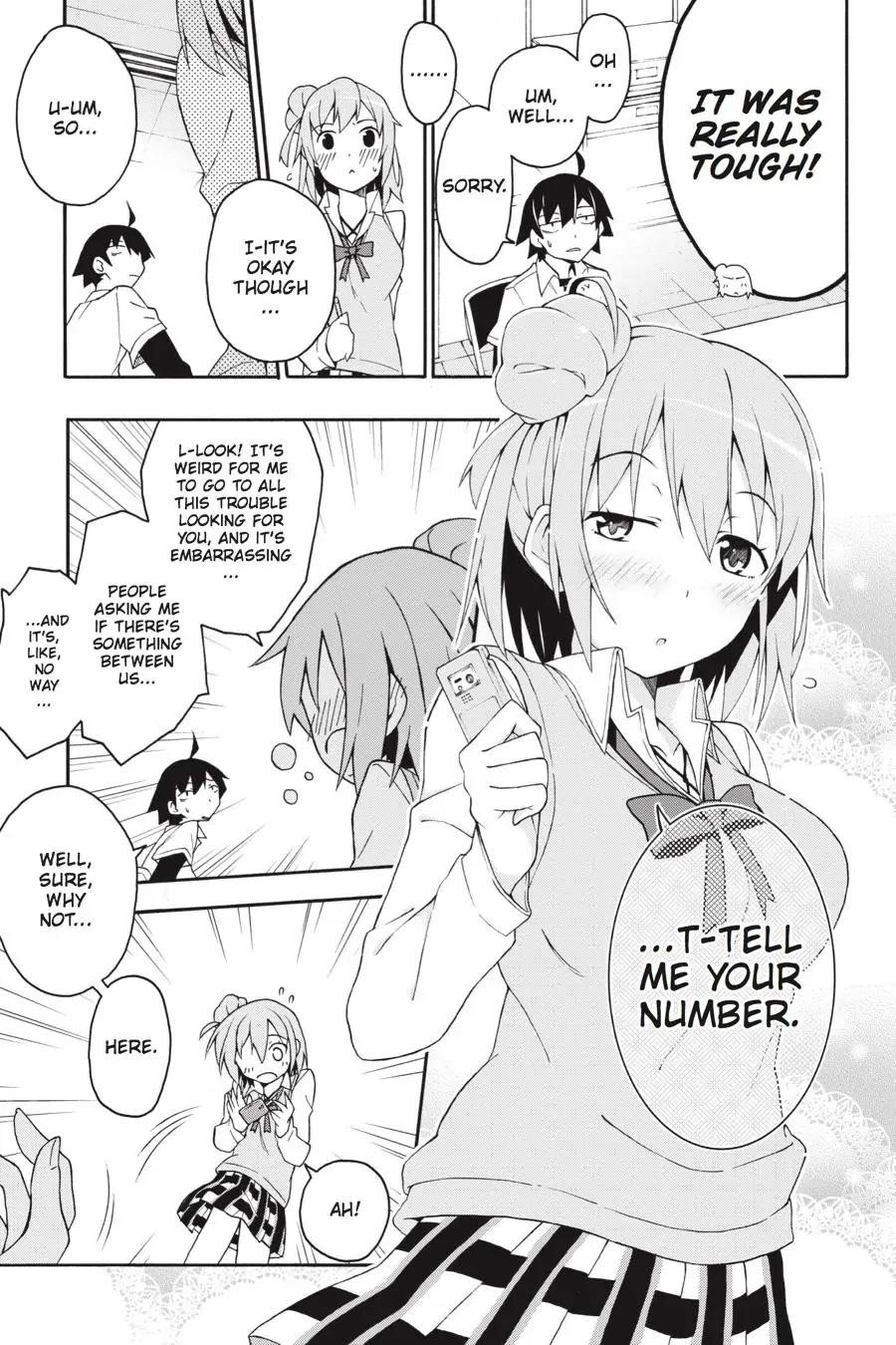 My Youth Romantic Comedy Is Wrong as I Expected @ comic Chapter 9 - Page 12