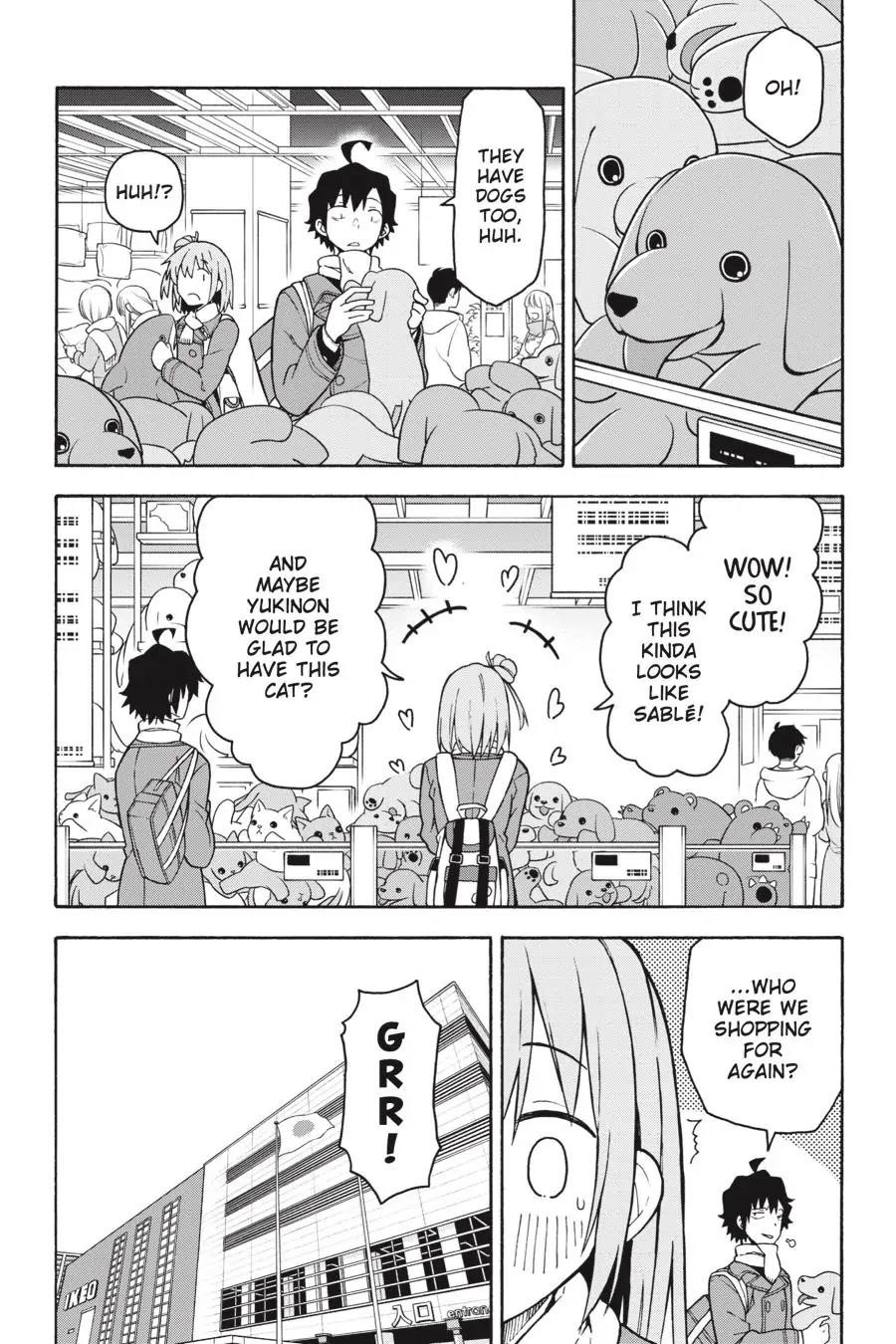 My Youth Romantic Comedy Is Wrong as I Expected @ comic Chapter 92 - Page 14
