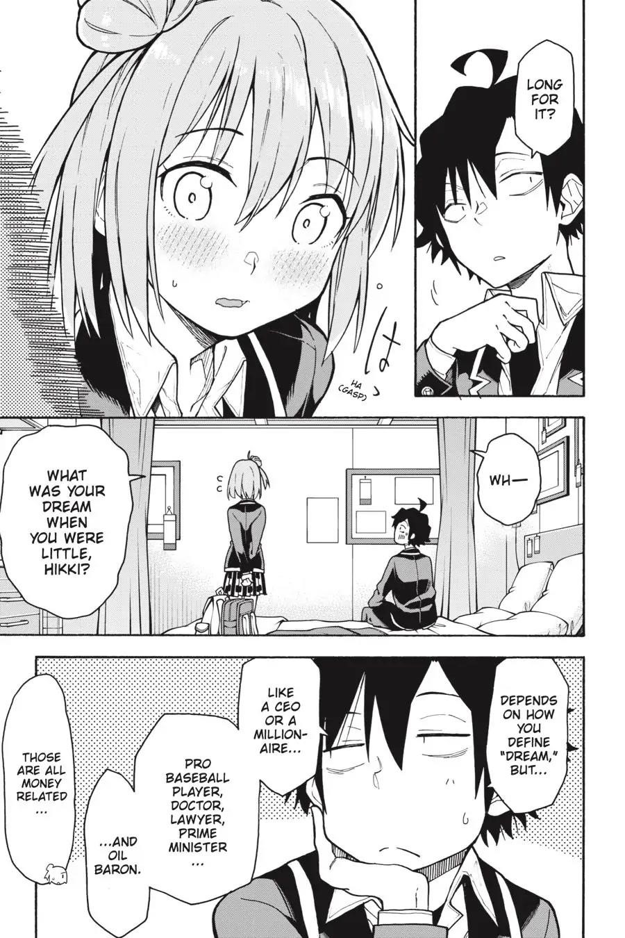 My Youth Romantic Comedy Is Wrong as I Expected @ comic Chapter 92 - Page 19