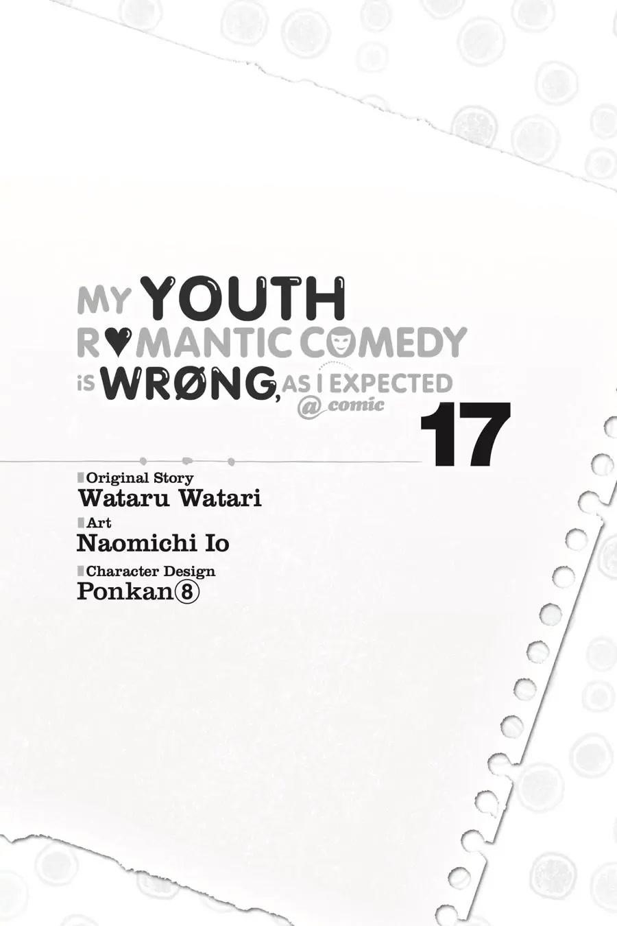 My Youth Romantic Comedy Is Wrong as I Expected @ comic Chapter 92 - Page 5
