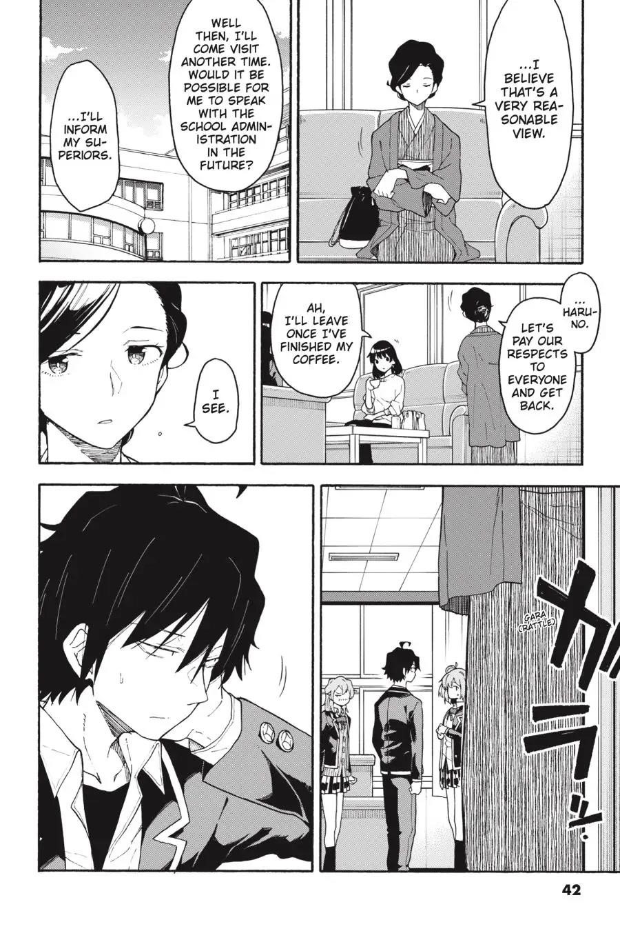 My Youth Romantic Comedy Is Wrong as I Expected @ comic Chapter 93 - Page 13