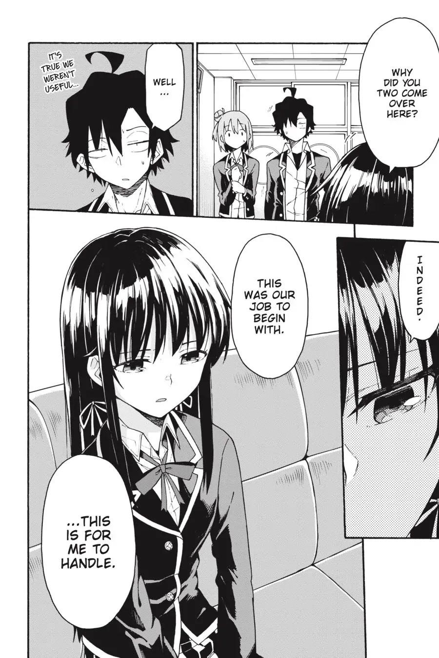 My Youth Romantic Comedy Is Wrong as I Expected @ comic Chapter 93 - Page 17