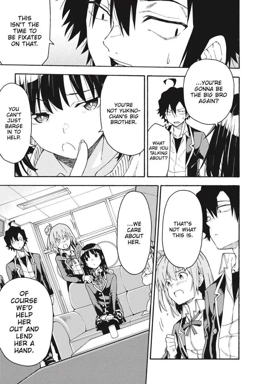 My Youth Romantic Comedy Is Wrong as I Expected @ comic Chapter 93 - Page 18