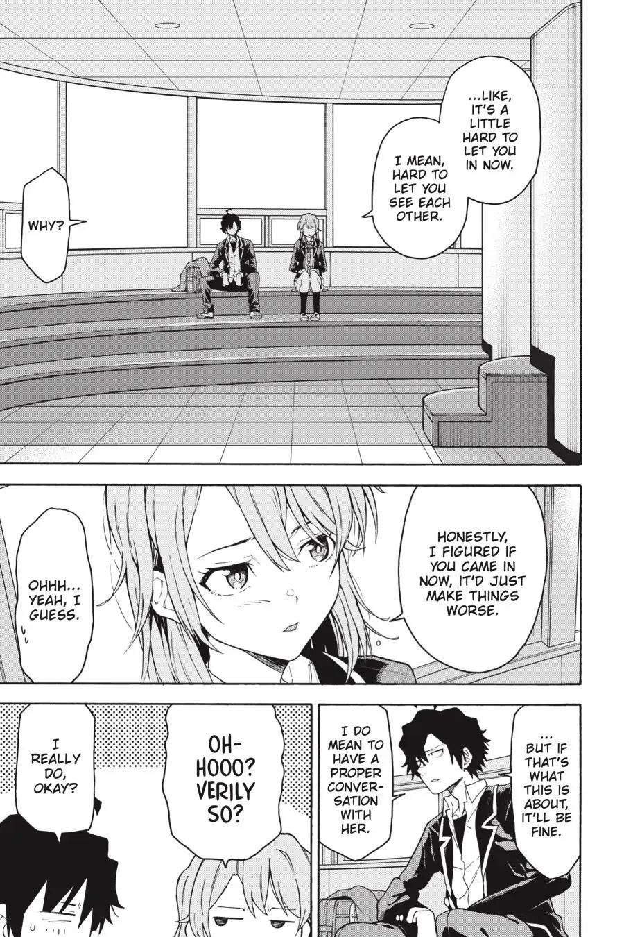 My Youth Romantic Comedy Is Wrong as I Expected @ comic Chapter 95 - Page 17