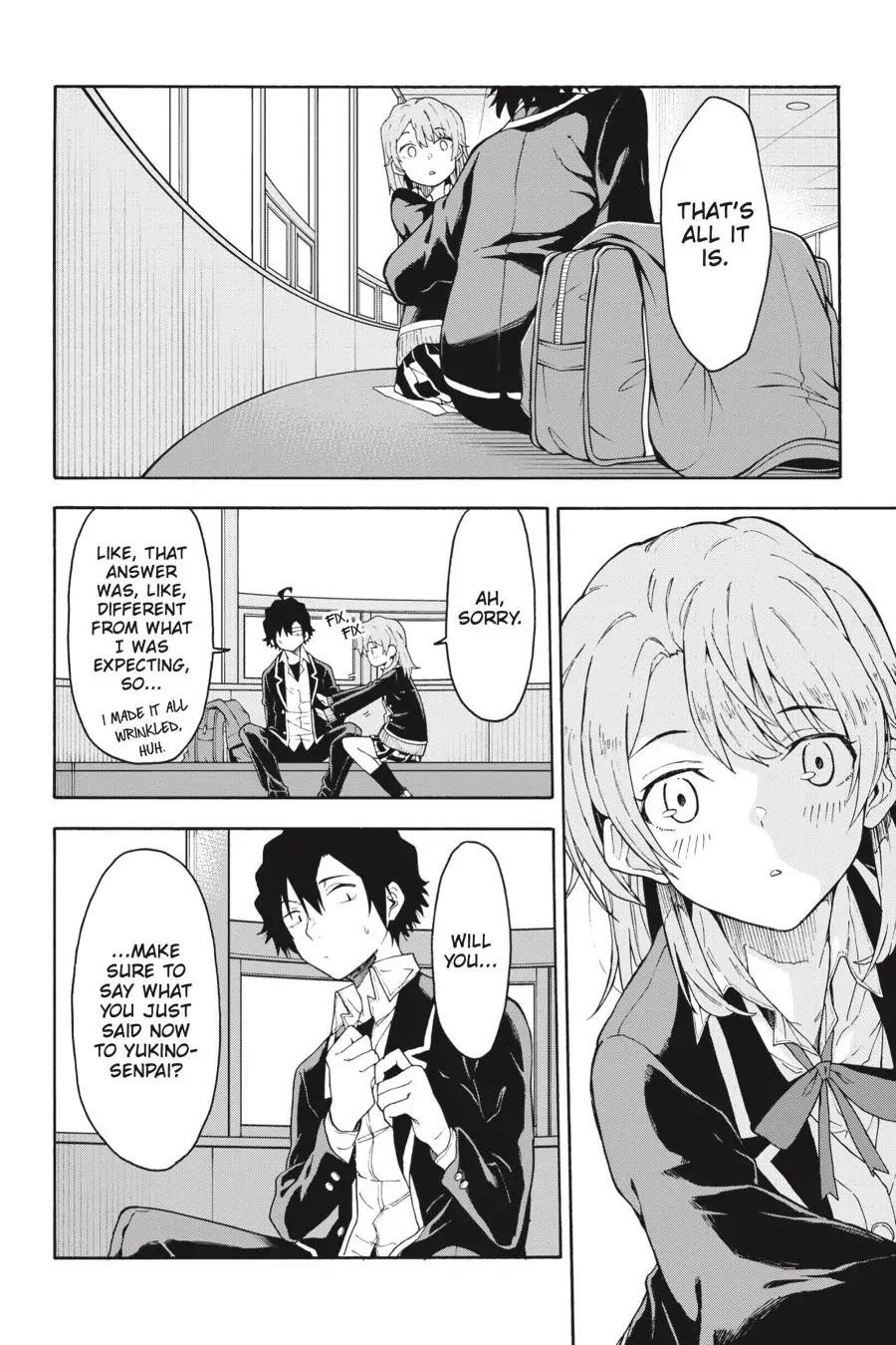 My Youth Romantic Comedy Is Wrong as I Expected @ comic Chapter 95 - Page 26