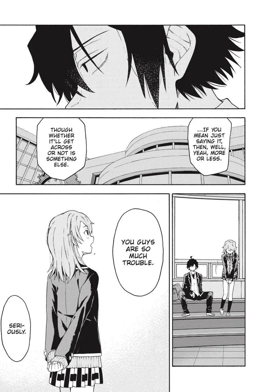 My Youth Romantic Comedy Is Wrong as I Expected @ comic Chapter 95 - Page 27
