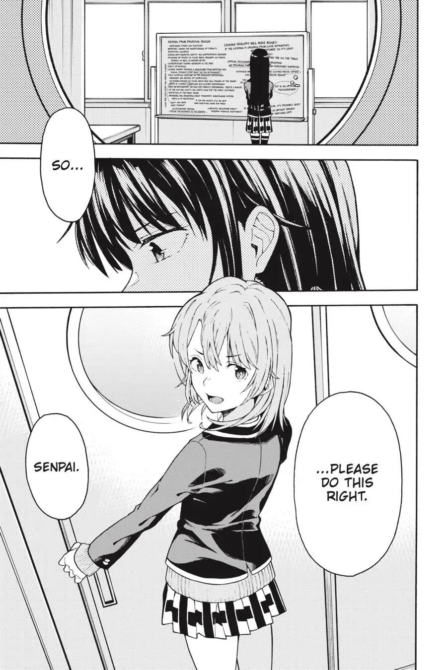 My Youth Romantic Comedy Is Wrong as I Expected @ comic Chapter 95 - Page 29