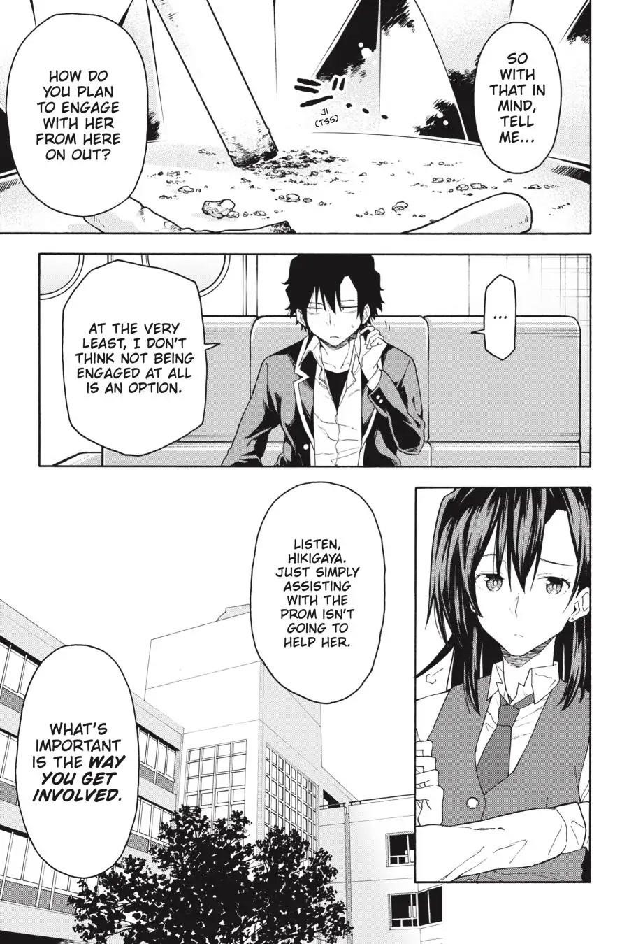 My Youth Romantic Comedy Is Wrong as I Expected @ comic Chapter 95 - Page 7