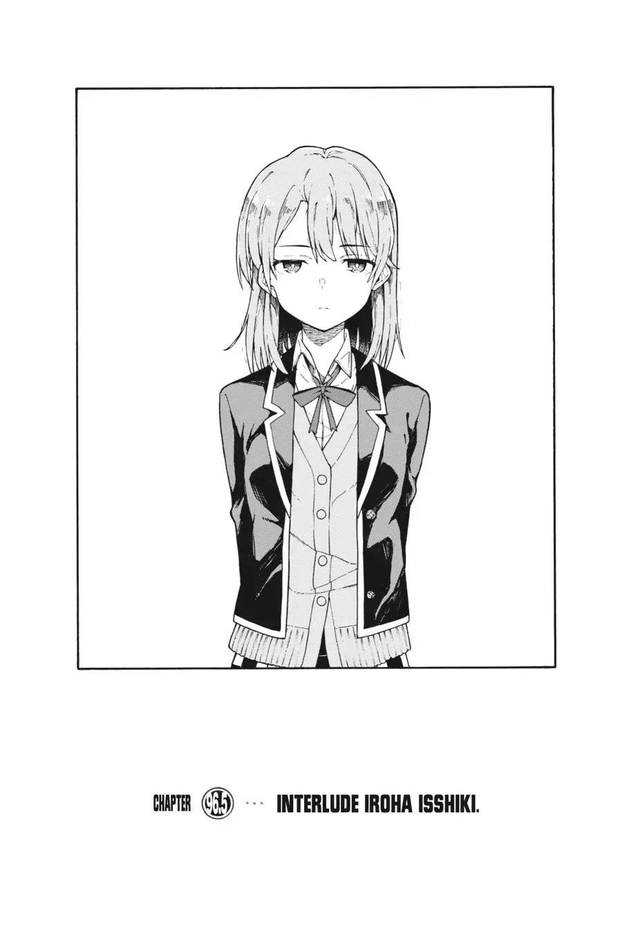 My Youth Romantic Comedy Is Wrong as I Expected @ comic Chapter 96.5 - Page 1