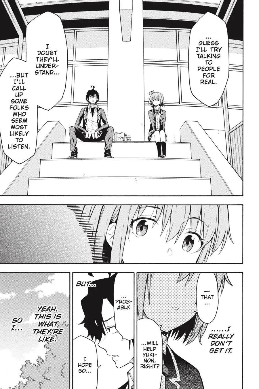 My Youth Romantic Comedy Is Wrong as I Expected @ comic Chapter 97 - Page 29