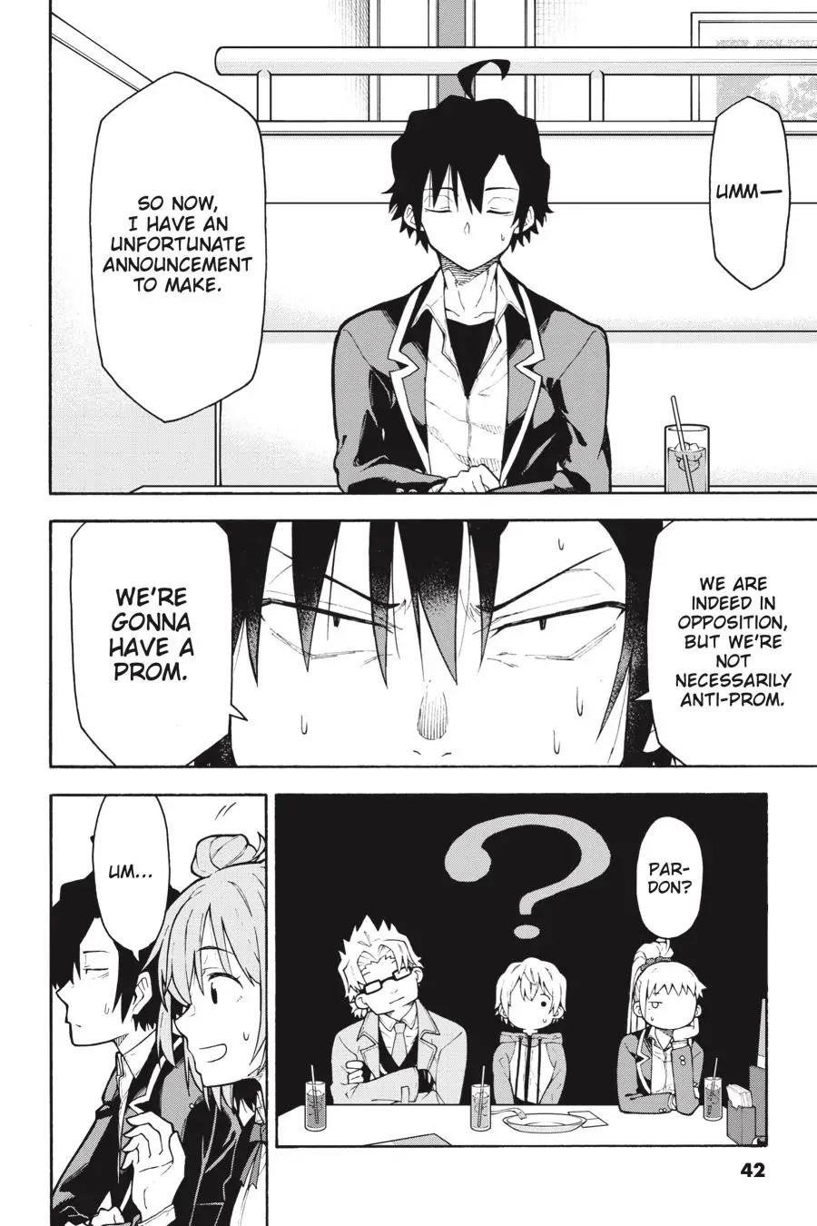 My Youth Romantic Comedy Is Wrong as I Expected @ comic Chapter 98 - Page 12