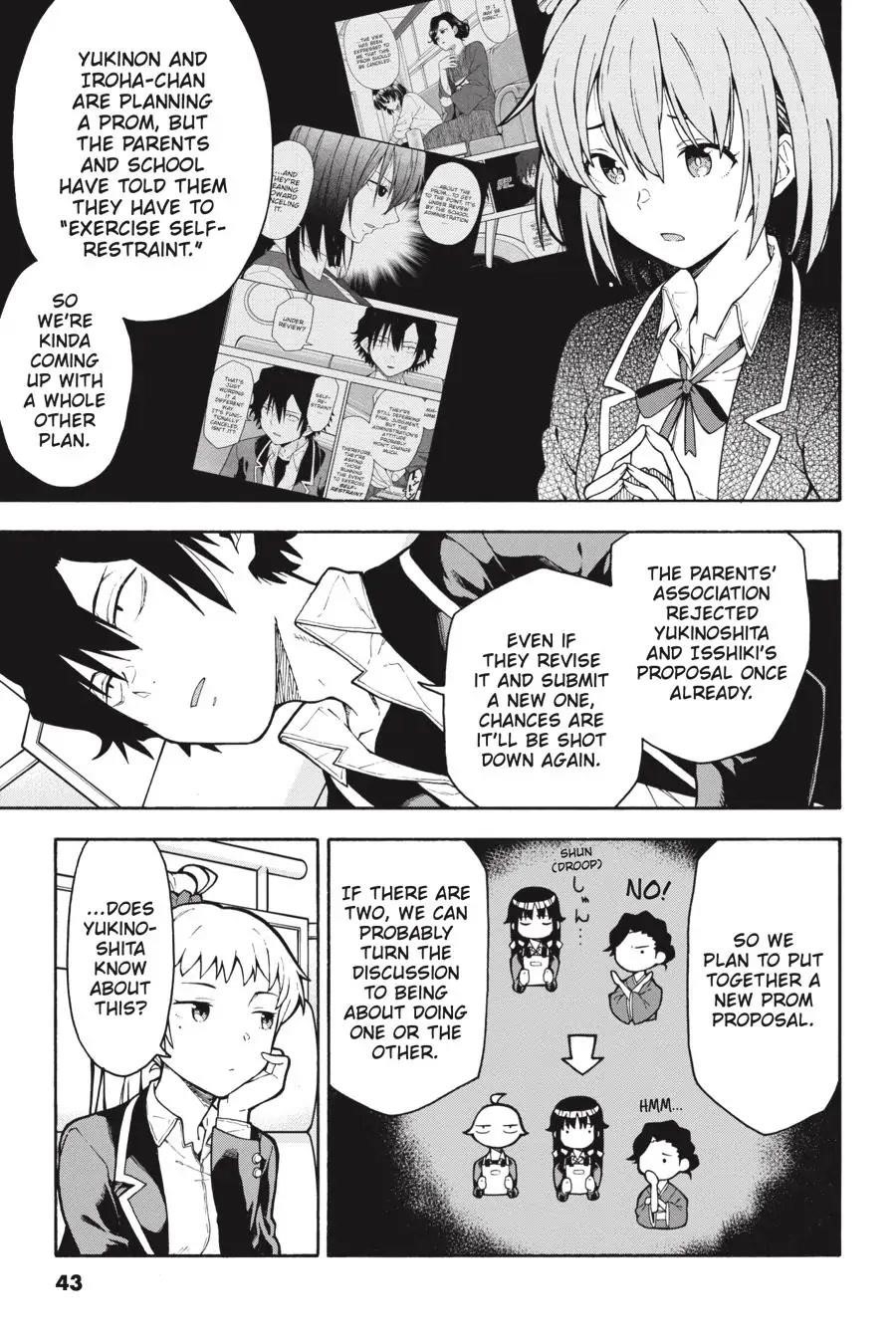 My Youth Romantic Comedy Is Wrong as I Expected @ comic Chapter 98 - Page 13