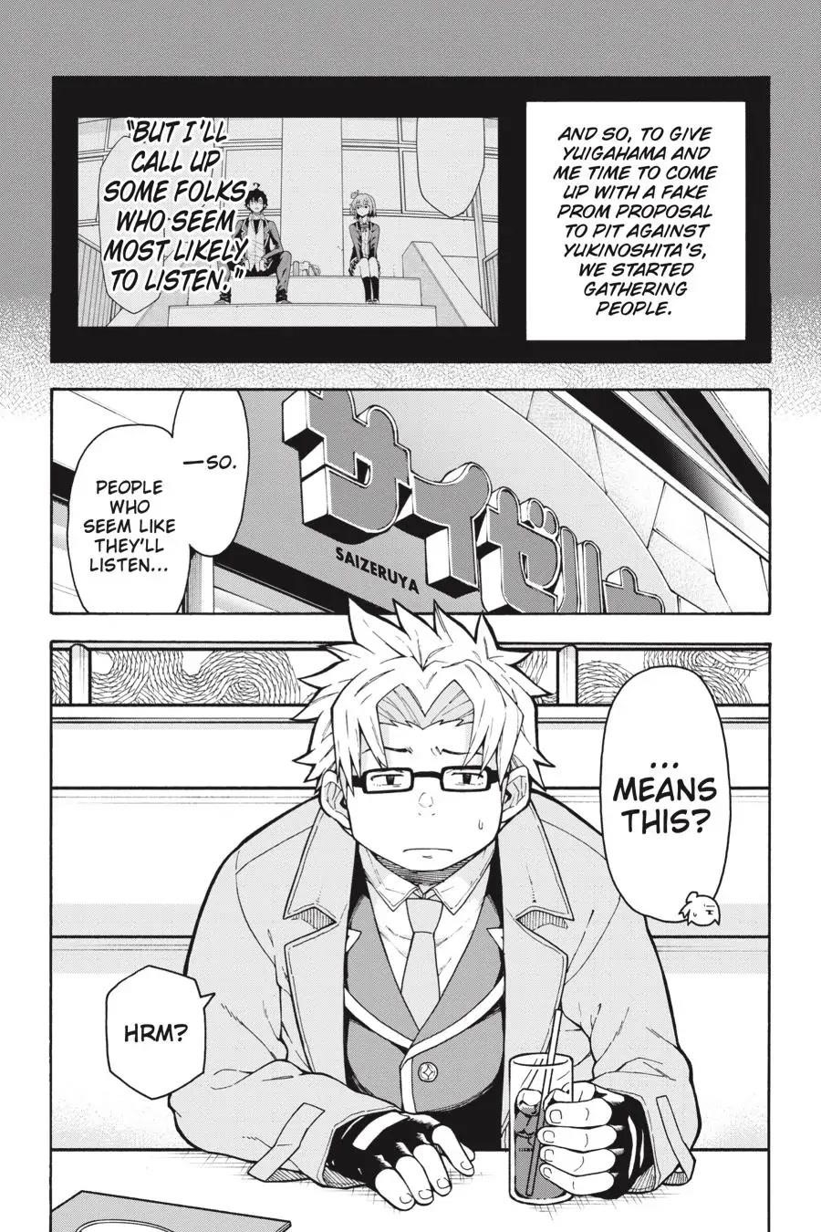 My Youth Romantic Comedy Is Wrong as I Expected @ comic Chapter 98 - Page 4