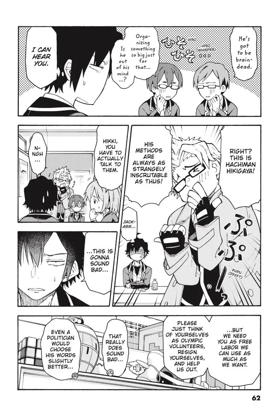 My Youth Romantic Comedy Is Wrong as I Expected @ comic Chapter 99 - Page 6