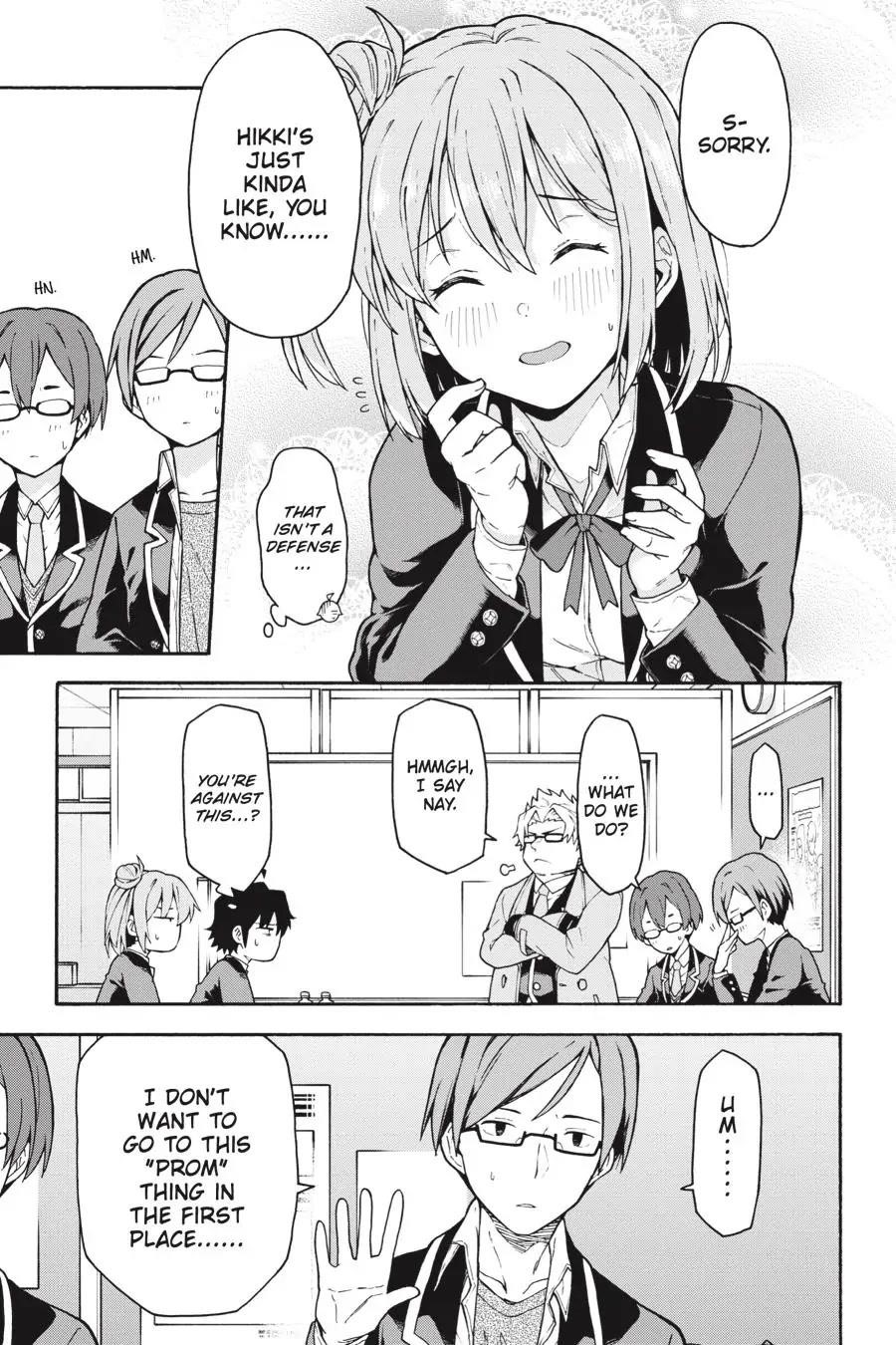 My Youth Romantic Comedy Is Wrong as I Expected @ comic Chapter 99 - Page 7