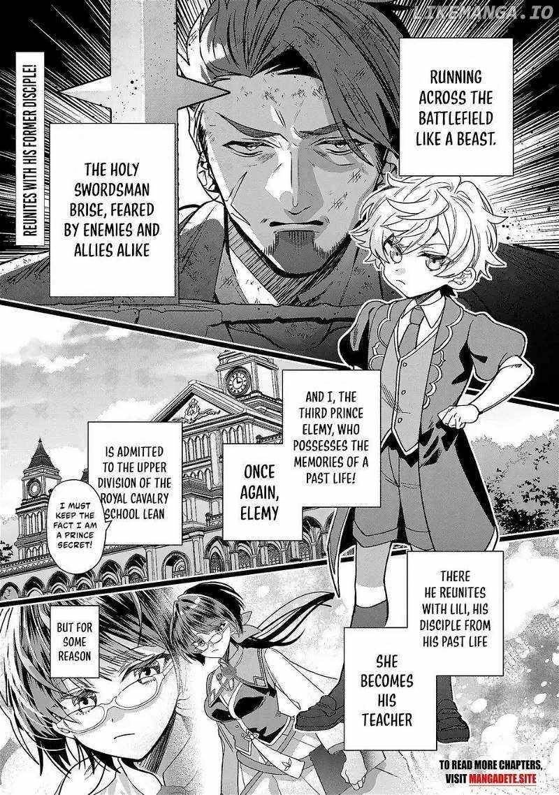 Reincarnated. The Sword Saint Who Became a Shorty Prince to His Former Disciples ~ I Don’t Want My Former Disciples to Find Out Chapter 3 - Page 1