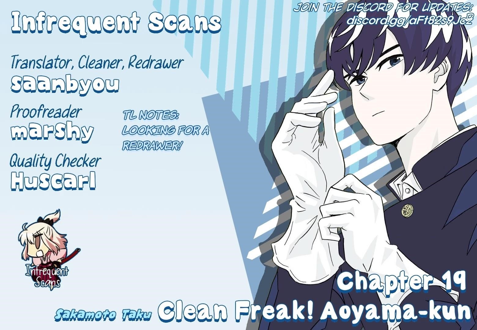 Clean Freak! Aoyama-kun Chapter 19 - Page 21