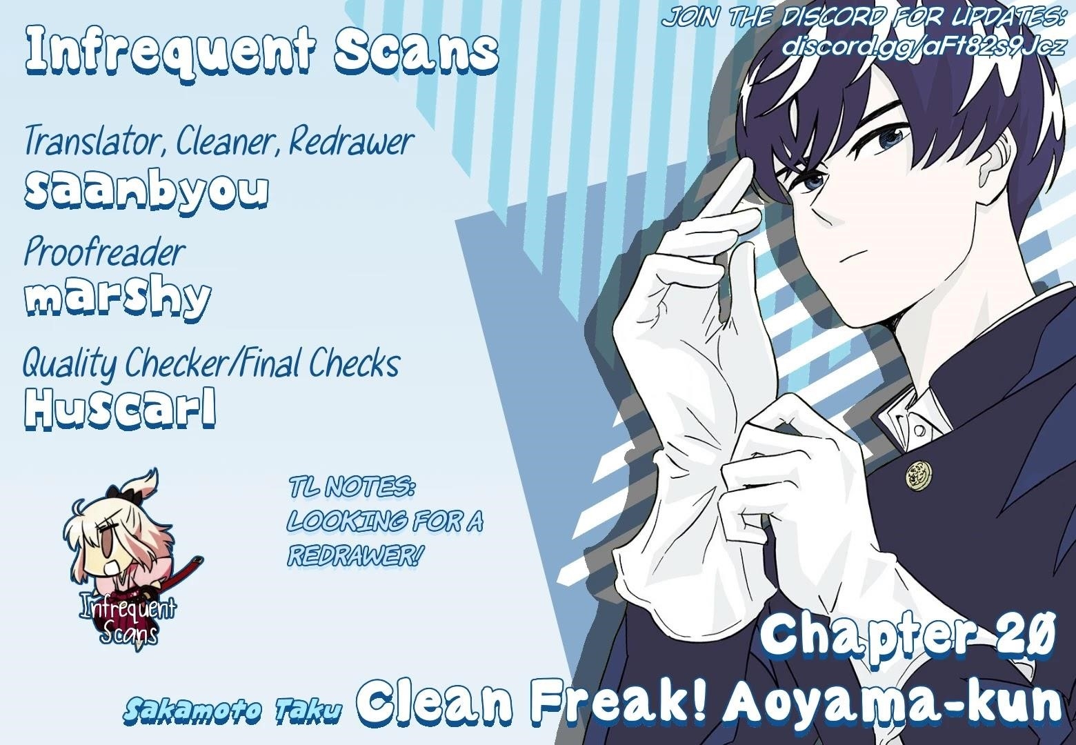 Clean Freak! Aoyama-kun Chapter 20 - Page 20