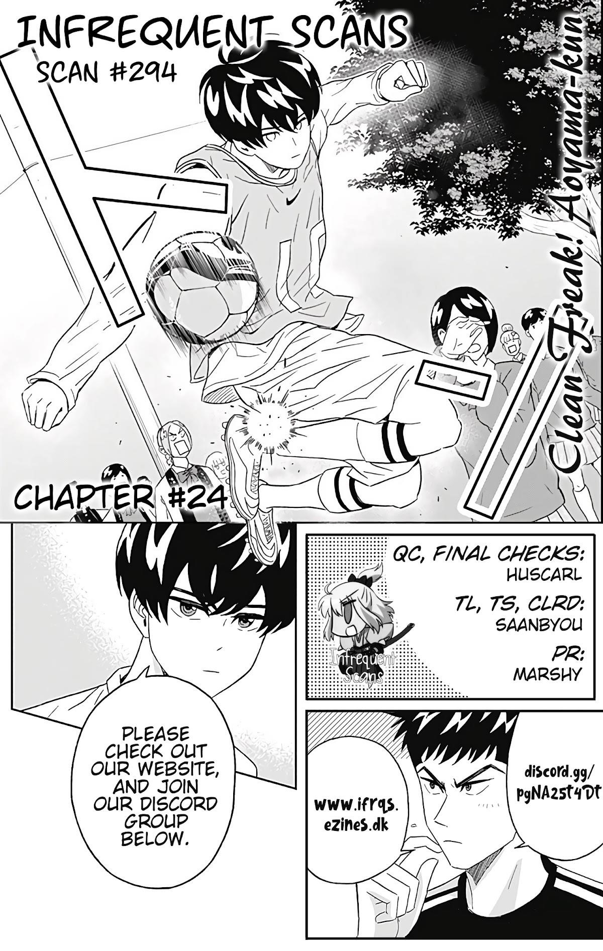 Clean Freak! Aoyama-kun Chapter 24 - Page 21