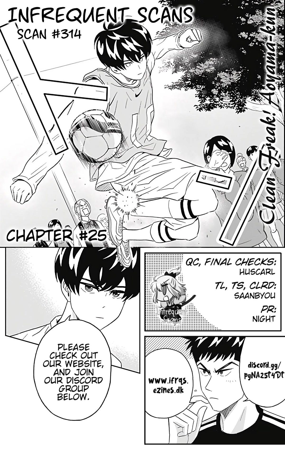 Clean Freak! Aoyama-kun Chapter 25 - Page 21