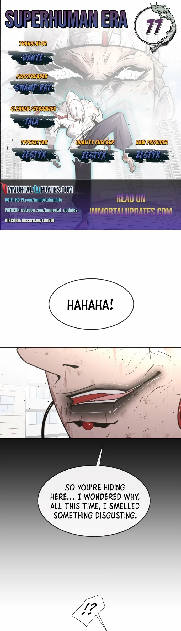 Superhuman Era Chapter 77 - Page 1