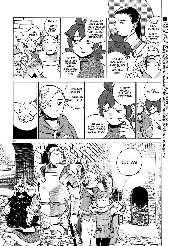 Dungeon Meshi Chapter 20 - Page 26