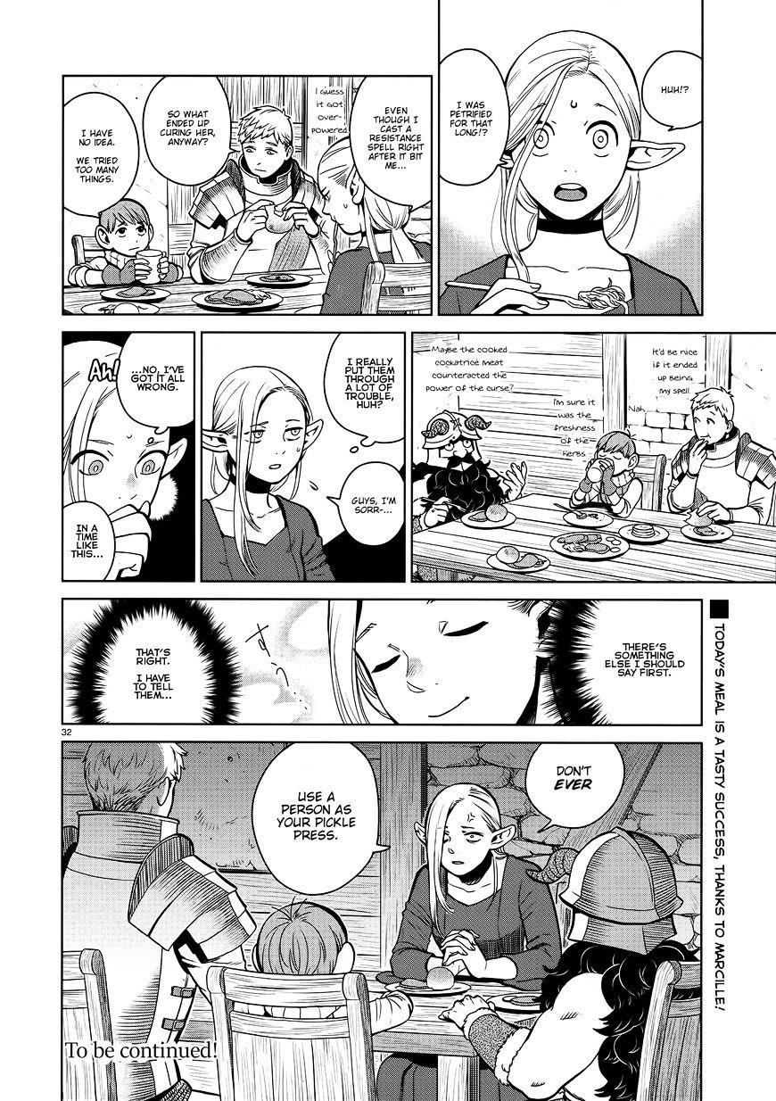 Dungeon Meshi Chapter 34 - Page 32