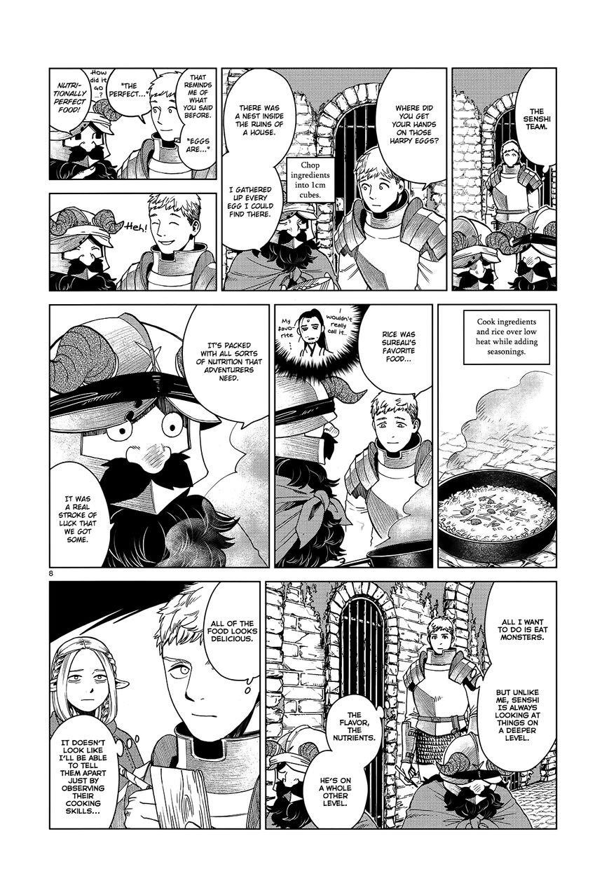 Dungeon Meshi Chapter 40 - Page 8