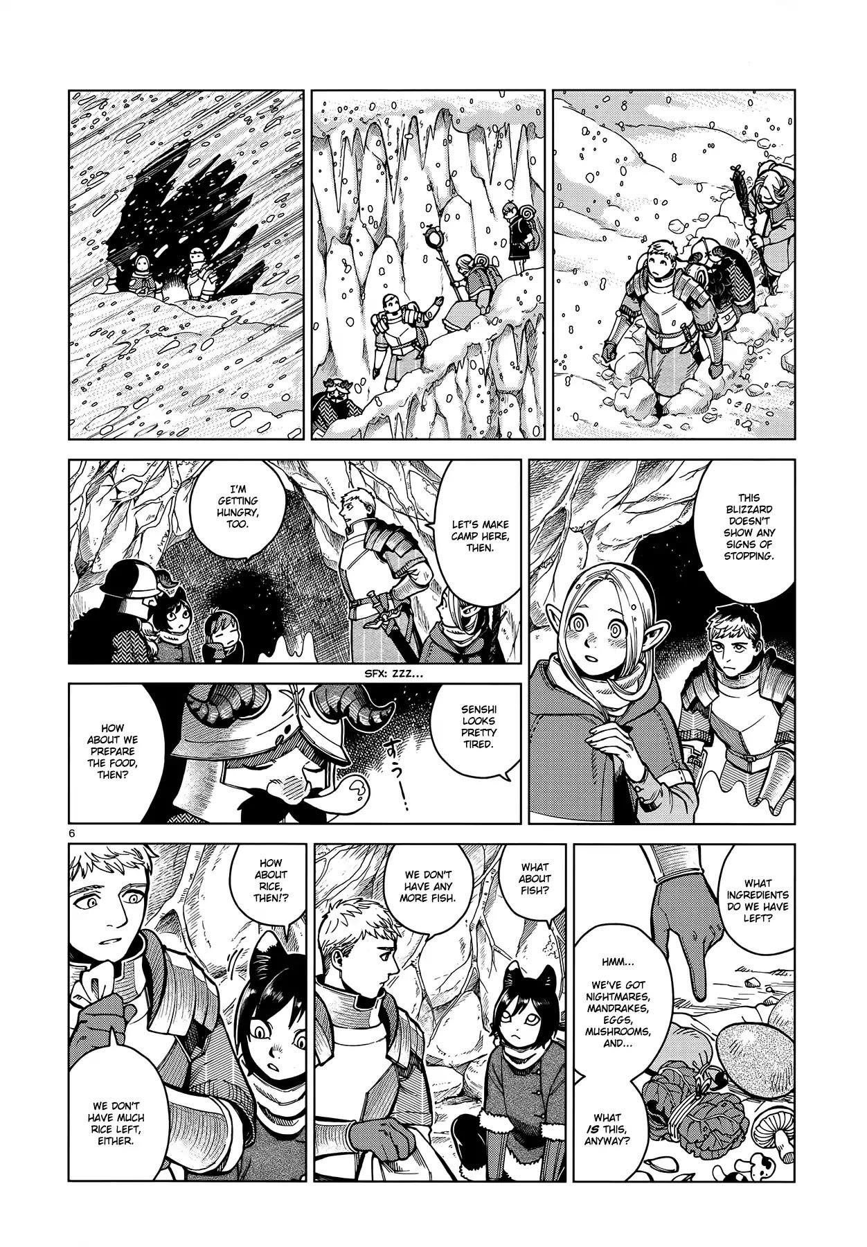 Dungeon Meshi Chapter 44 - Page 6