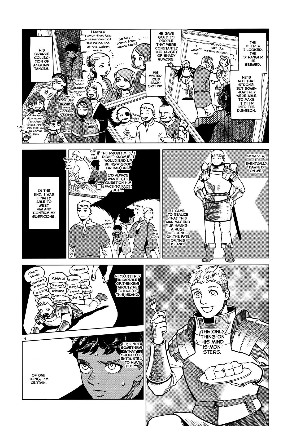 Dungeon Meshi Chapter 45 - Page 14