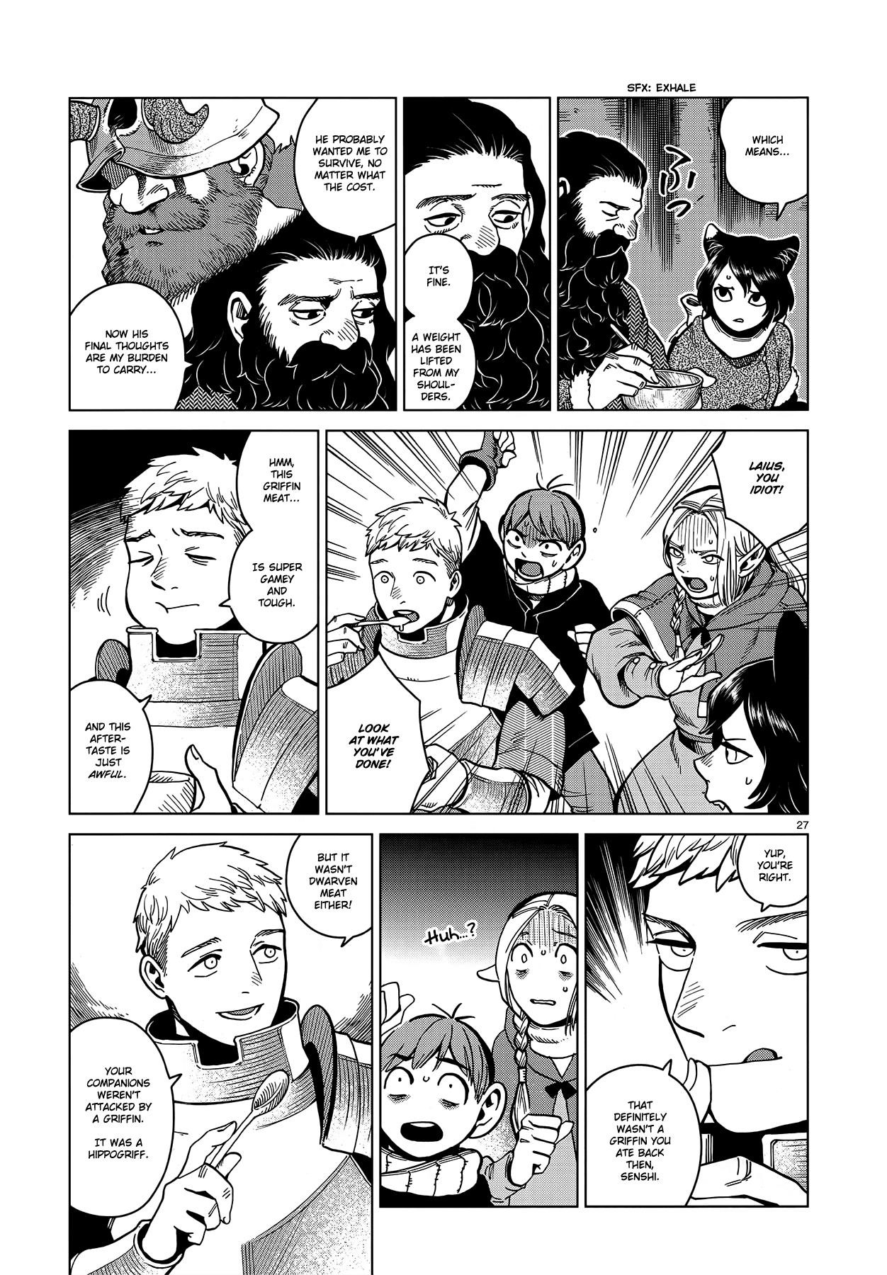 Dungeon Meshi Chapter 49 - Page 27