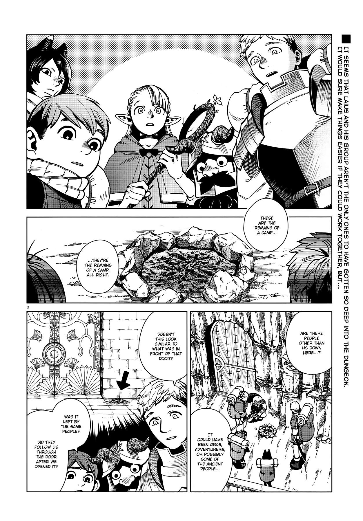 Dungeon Meshi Chapter 58 - Page 2