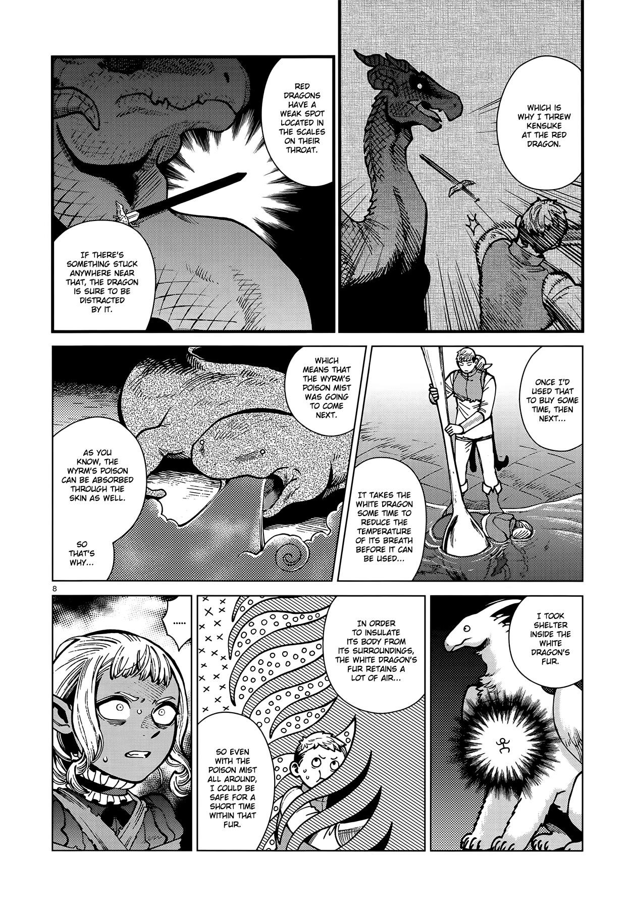 Dungeon Meshi Chapter 71 - Page 8