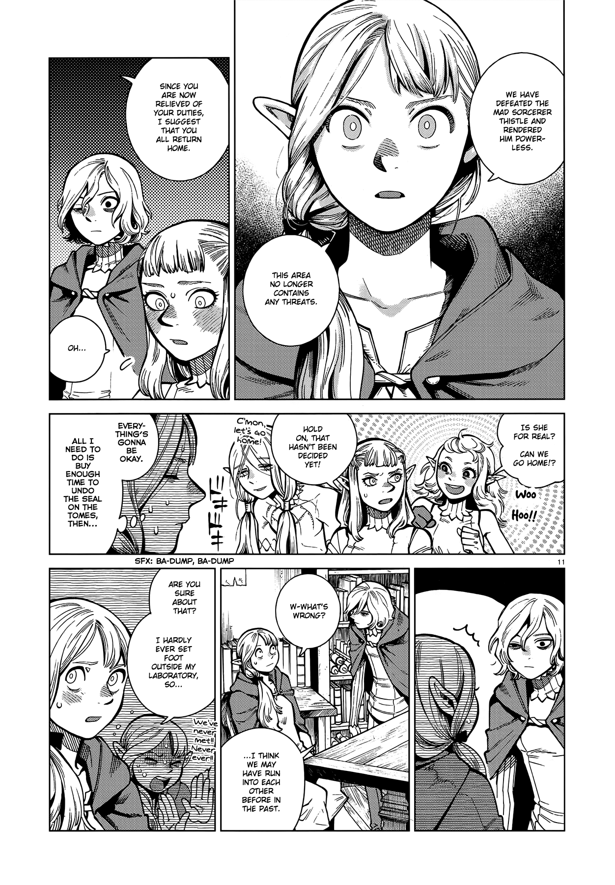 Dungeon Meshi Chapter 74 - Page 11