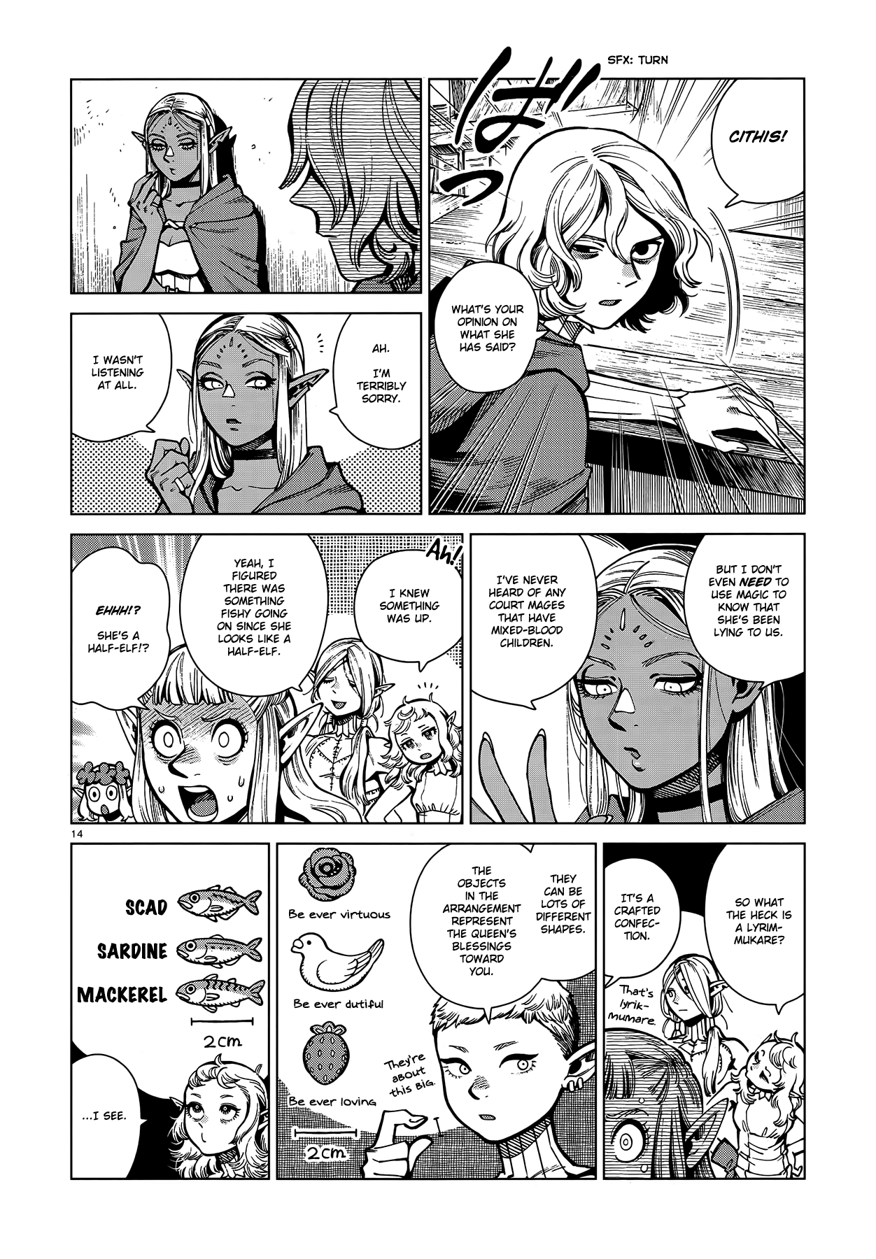 Dungeon Meshi Chapter 74 - Page 14