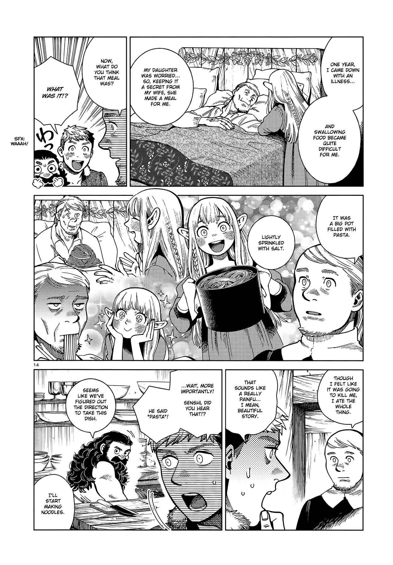 Dungeon Meshi Chapter 81 - Page 14