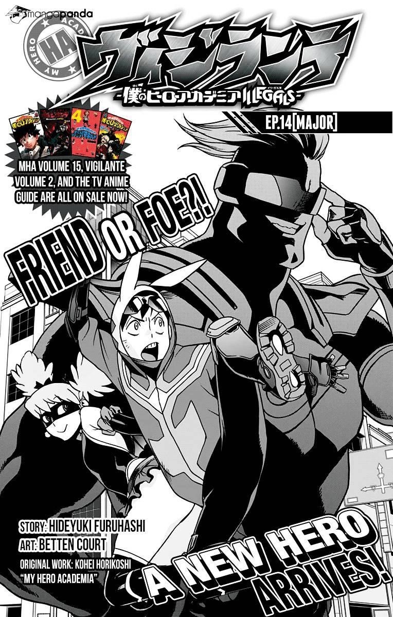 Vigilante: Boku No Hero Academia Illegals Chapter 14 - Page 1