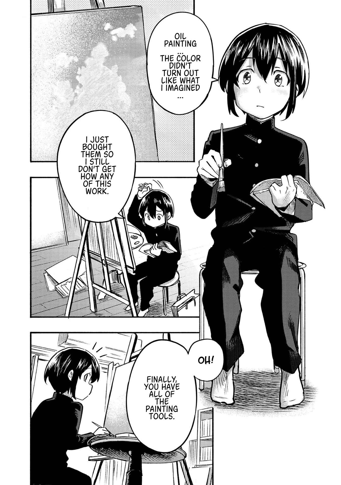 Kyou mo E ni Kaita Mochi ga Umai Chapter 1 - Page 4