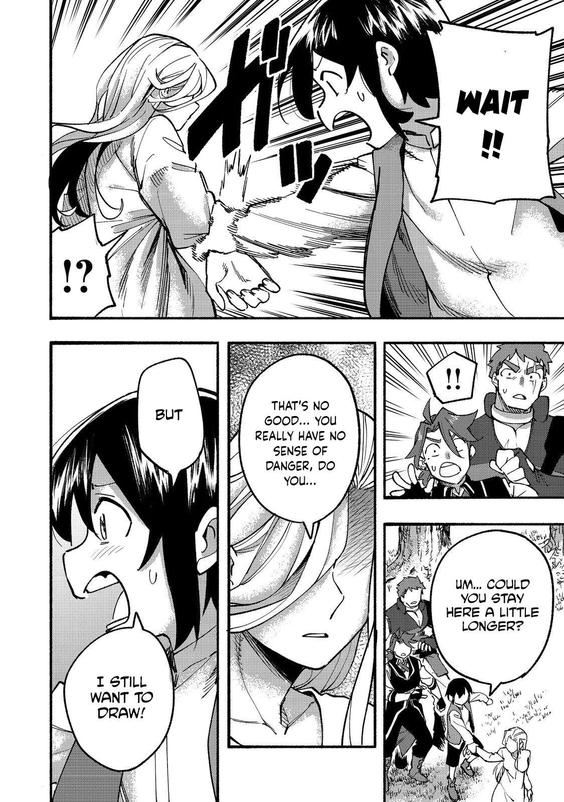 Kyou mo E ni Kaita Mochi ga Umai Chapter 16 - Page 36