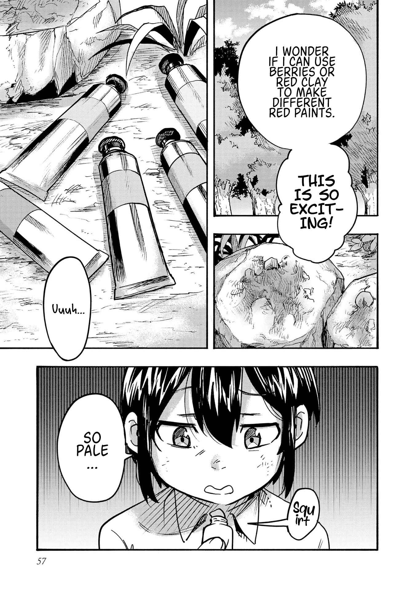 Kyou mo E ni Kaita Mochi ga Umai Chapter 2 - Page 9