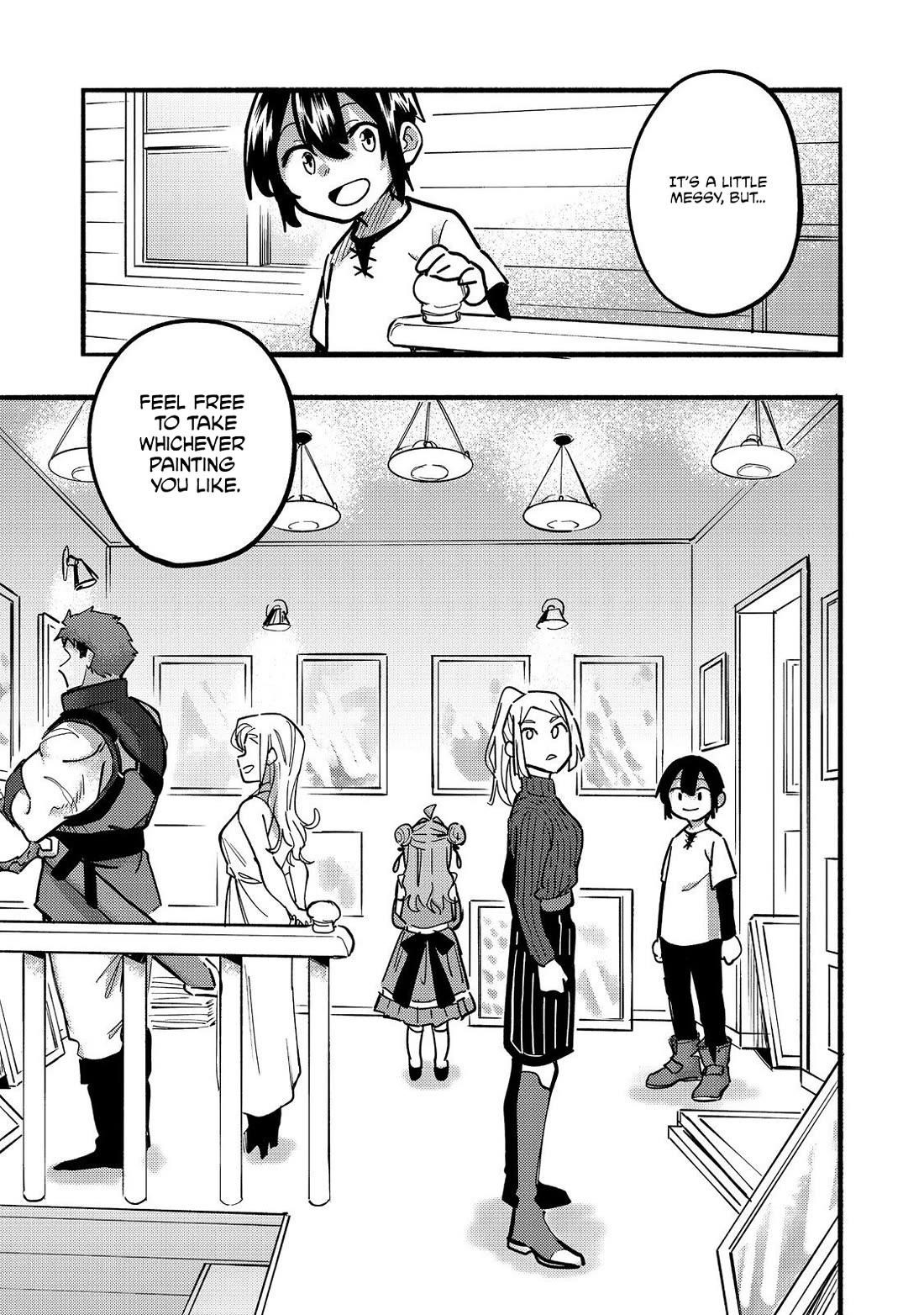 Kyou mo E ni Kaita Mochi ga Umai Chapter 23 - Page 14